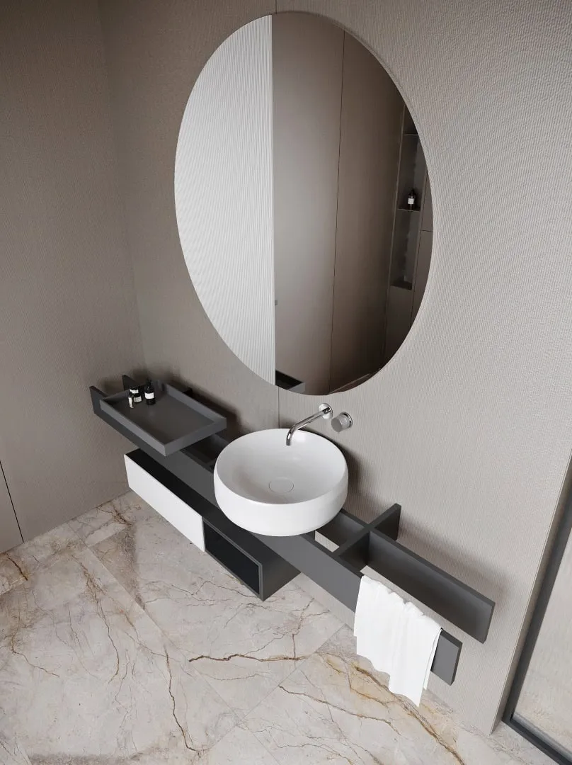 阿拉木图 Kvadrat Architects 公寓：中央区的宁静奢华