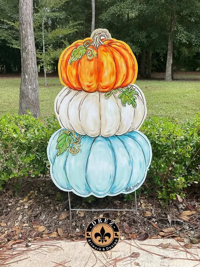 13. Tablero con calabaza