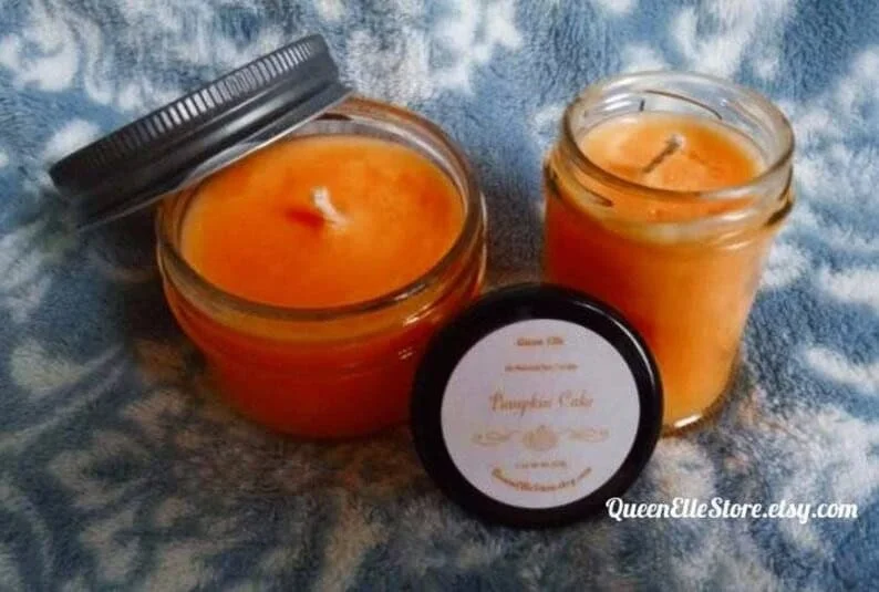 3. Vela con calabaza