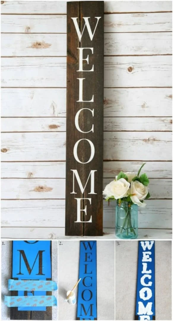 8. Easy DIY Silhouette Signs