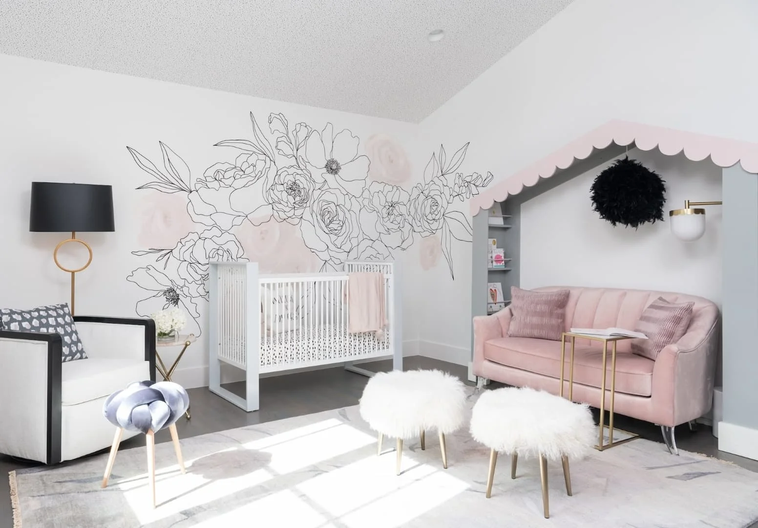 2. Habitación infantil moderna, Dallas