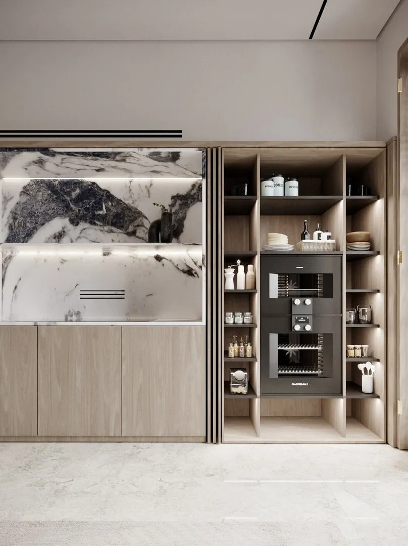 阿拉木图 Kvadrat Architects 公寓：中央区的宁静奢华