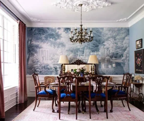 用这些蓝色餐桌杰作点亮您的视觉