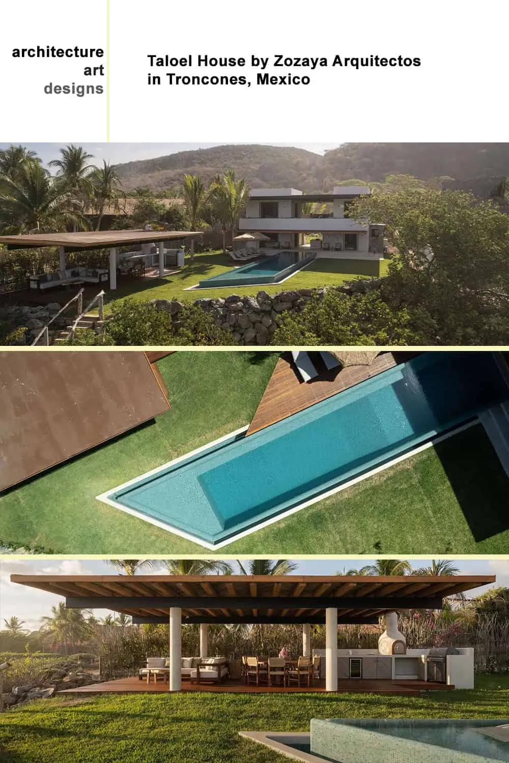 Taloel House by Zozaya Arquitectos in Troncones, Mexico