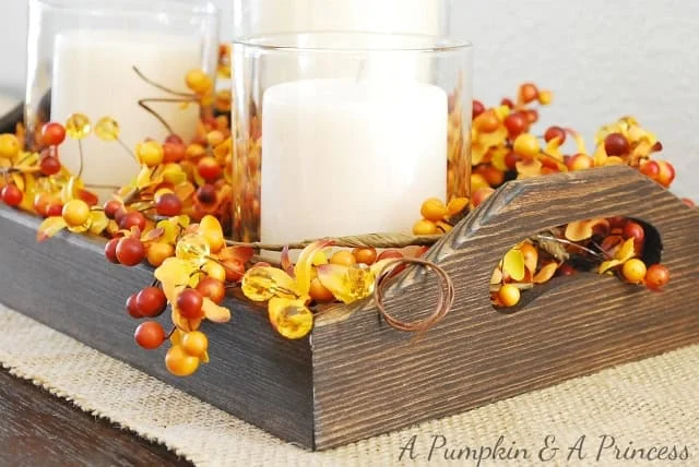 10. Centro de mesa para el Día de Acción de Gracias