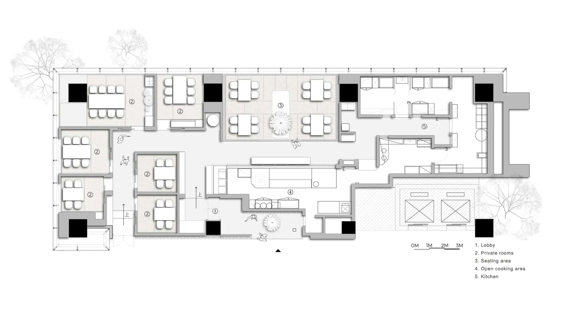 Aumann Japanese Cuisine by FUNUN LAB: A Spatial Narrative of Monoaware Aumann Japanese Cuisine by FUNUN LAB: A Spatial Narrative of Monoaware