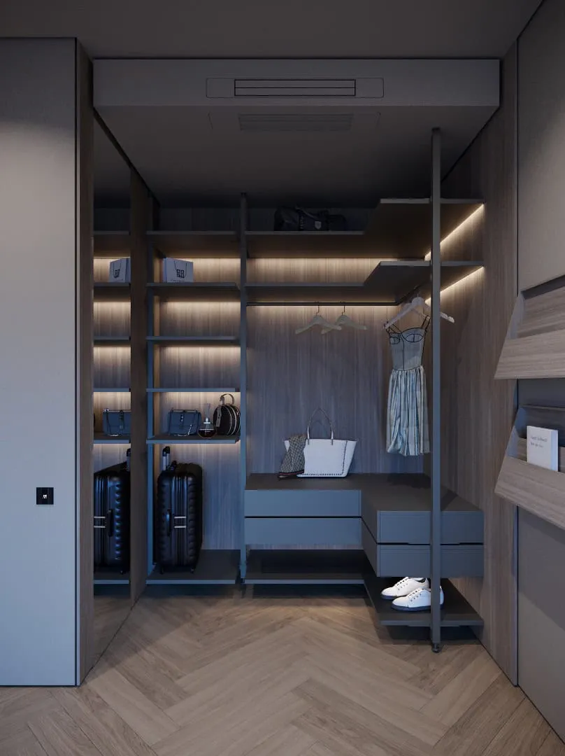 阿拉木图 Kvadrat Architects 公寓：中央区的宁静奢华