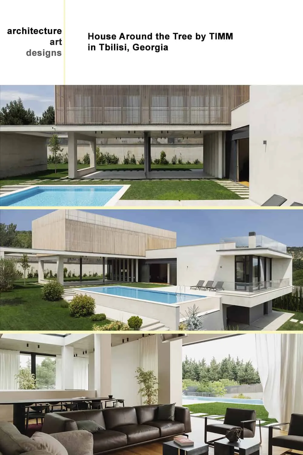 Timm在第比利斯、格鲁吉亚的树屋住宅