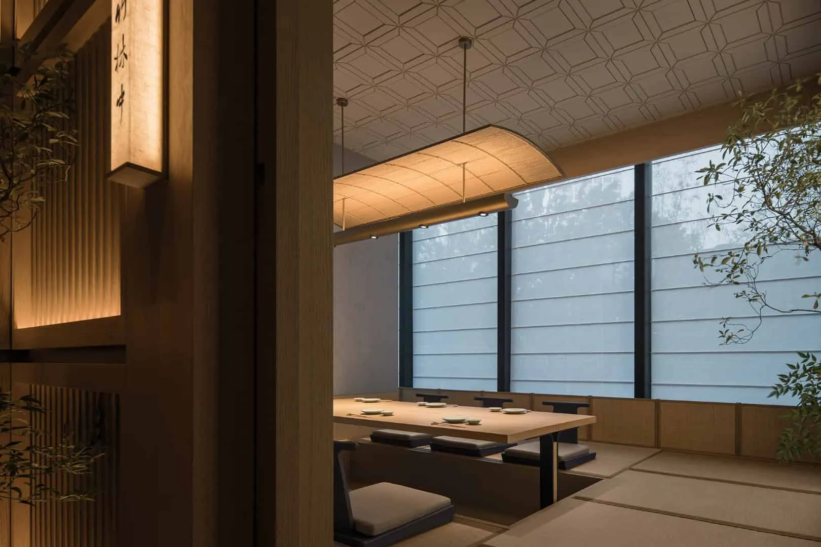 Aumann Japanese Cuisine by FUNUN LAB: A Spatial Narrative of Monoaware