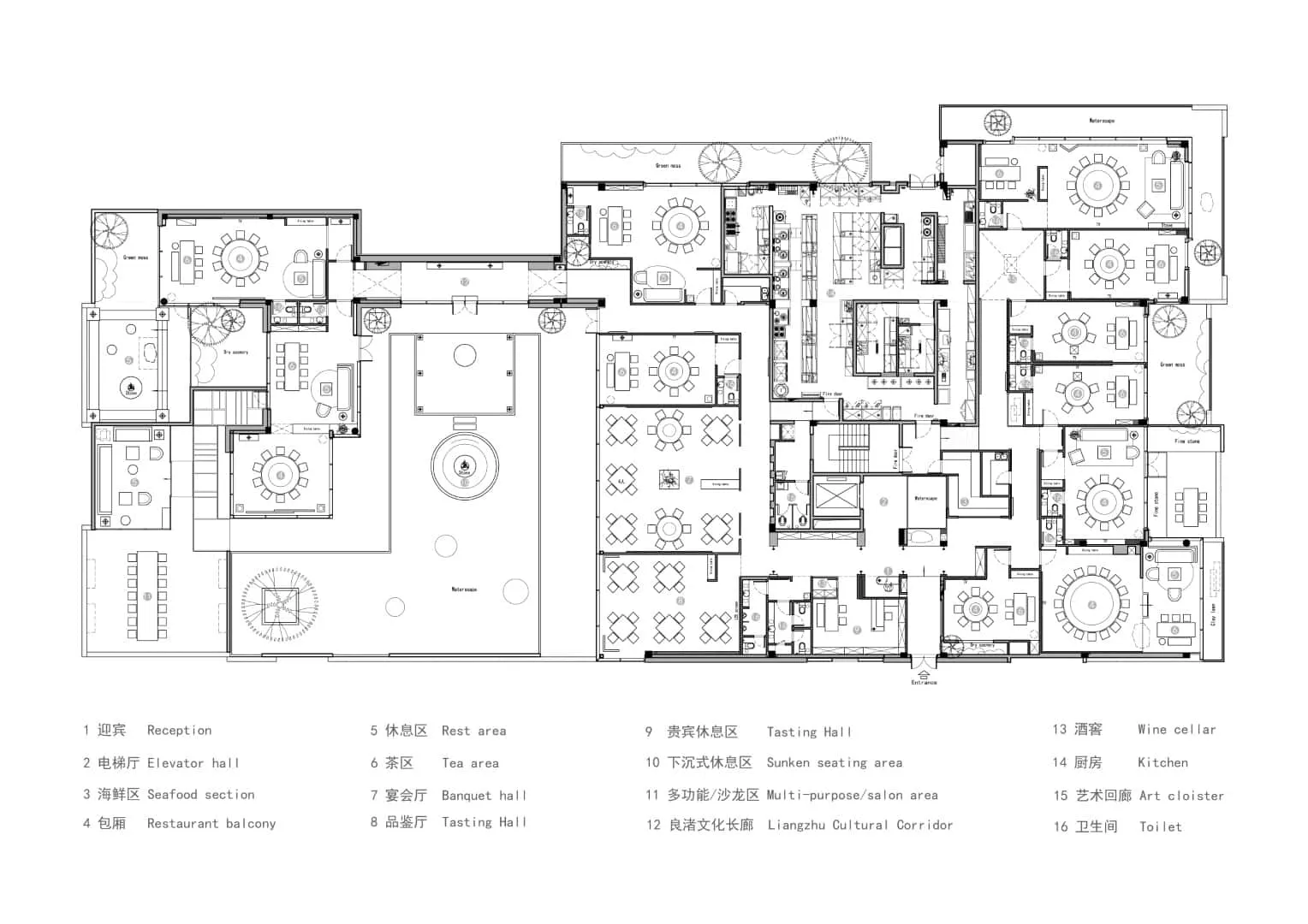 杭州 cong banquet 餐厅设计项目 杭州 cong banquet 餐厅设计项目
