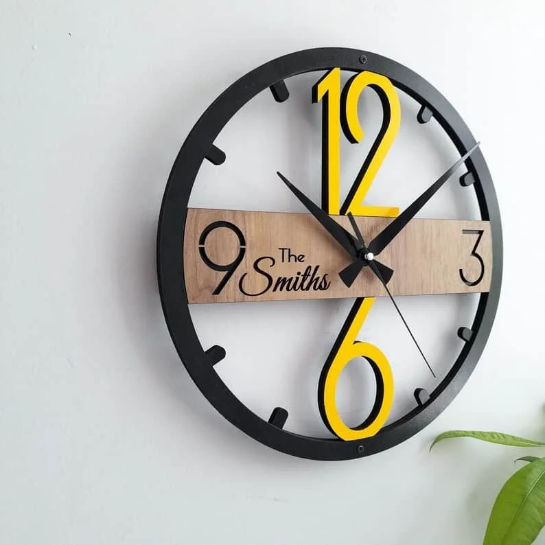 5. Personalisierte Wanduhren