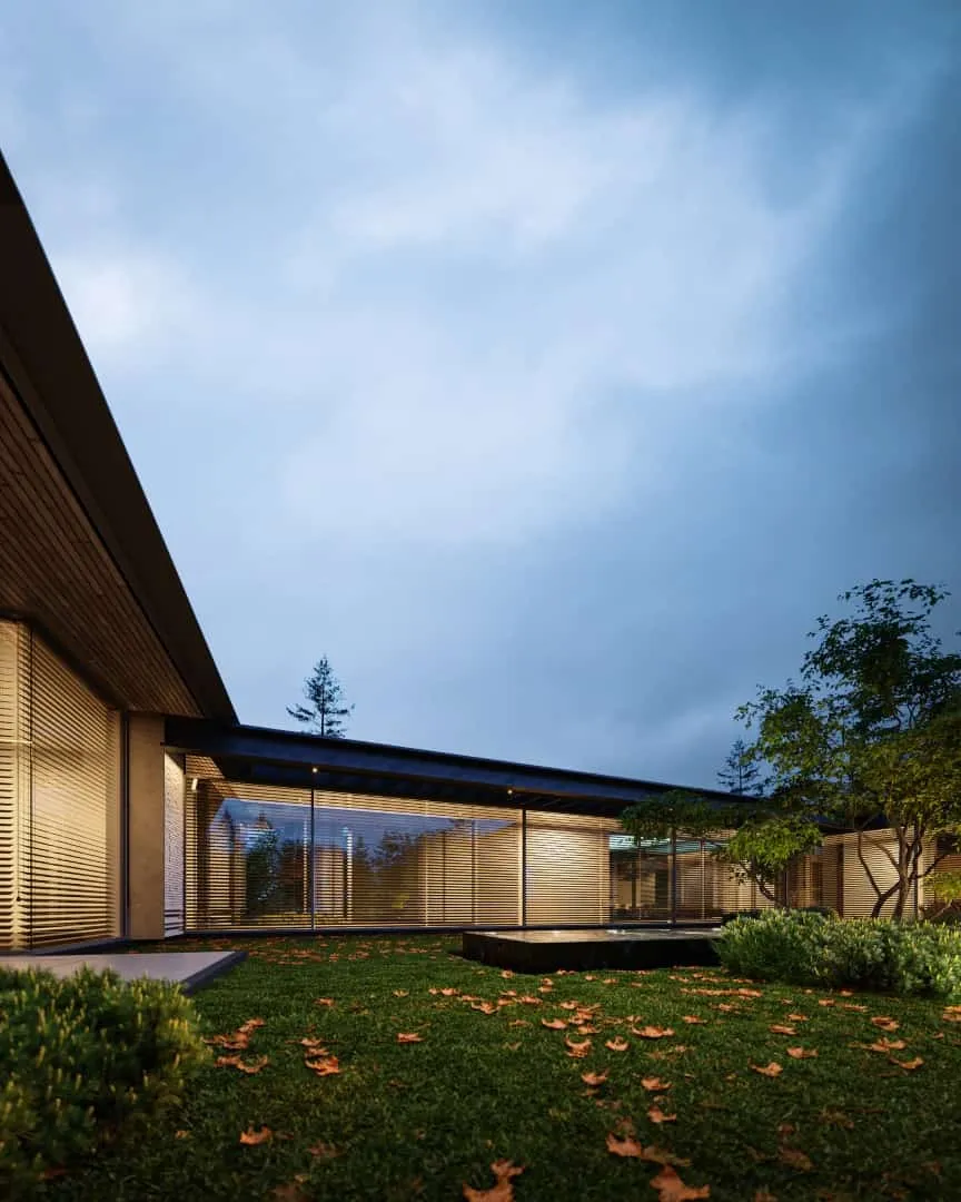 凯里莫夫建筑师的内省式住宅：莫斯科附近的私人隐居别墅