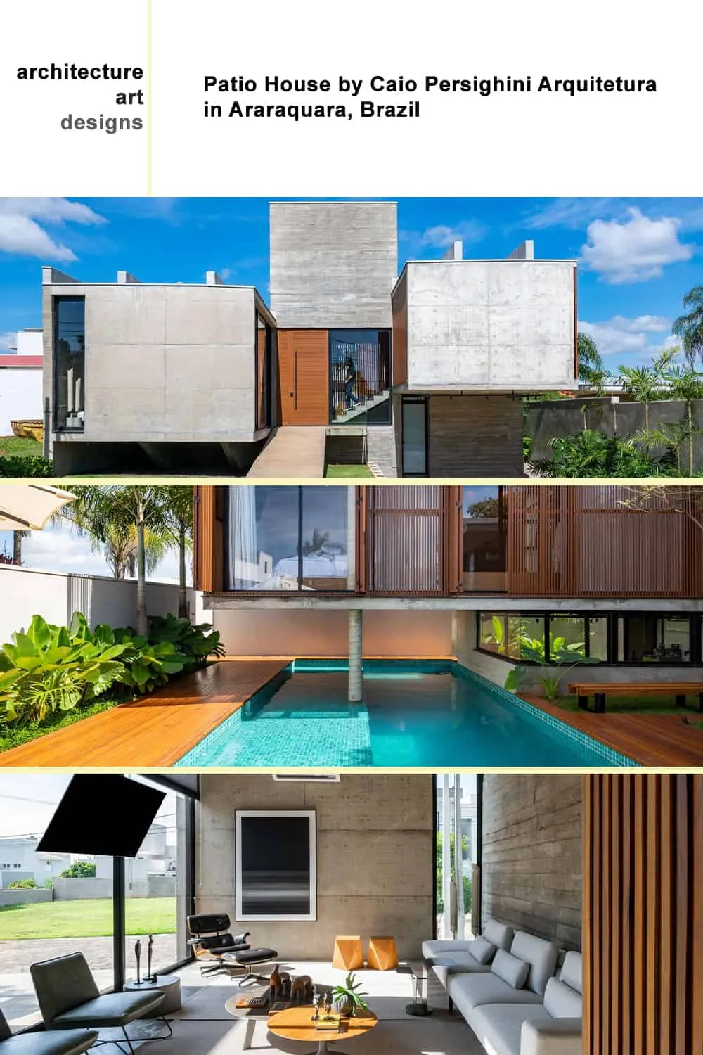 Terrace House by Caio Persighini Arquitetura in Aracaju, Brazil