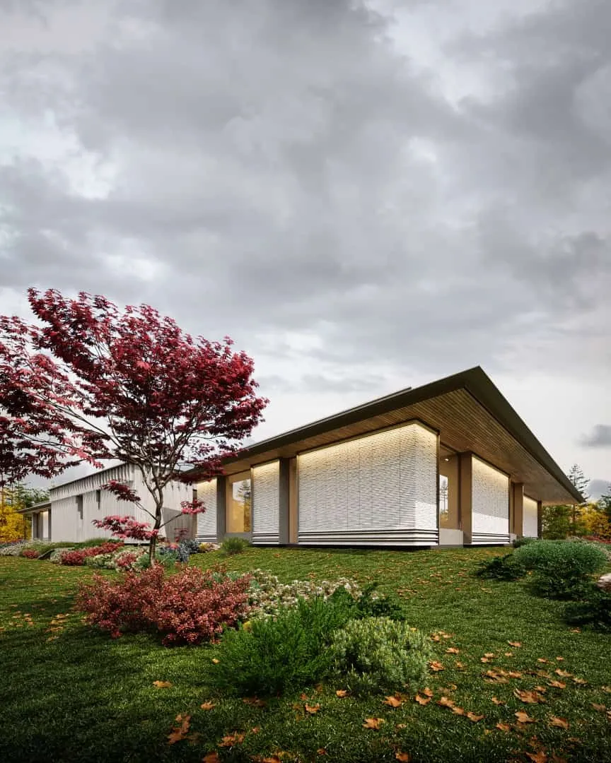 凯里莫夫建筑师的内省式住宅：莫斯科附近的私人隐居别墅