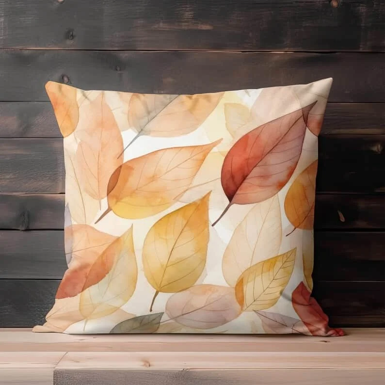 11. Decoración de hojas otoñales