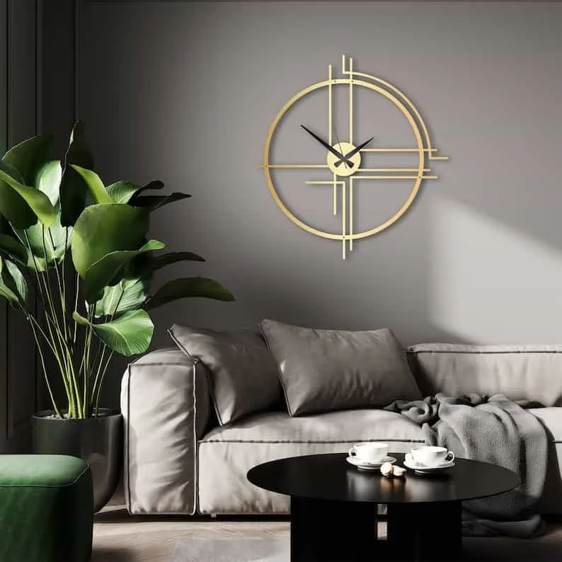 6. Minimalistische Wanduhren