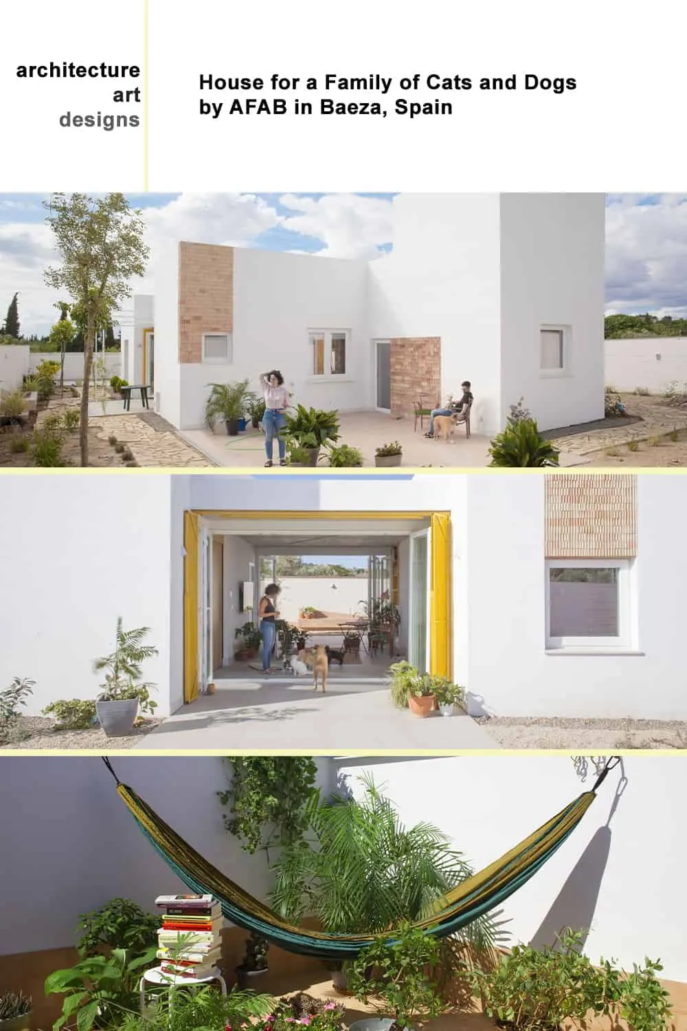 AFAB设计的猫狗家庭住宅，位于西班牙巴塞罗那