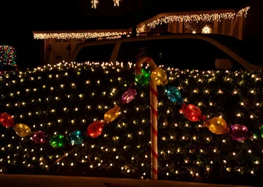 6. Guirnalda de caramelo