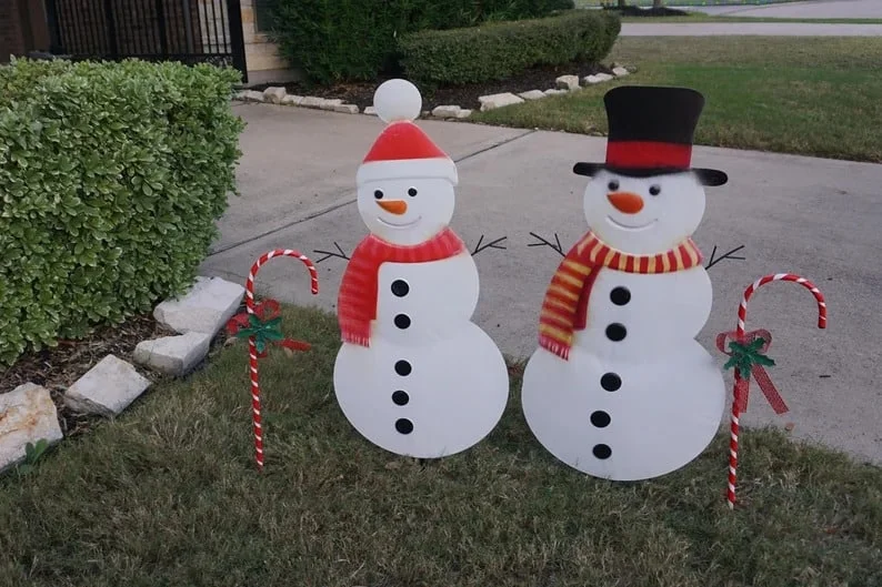 10. Hombre de nieve para la calle