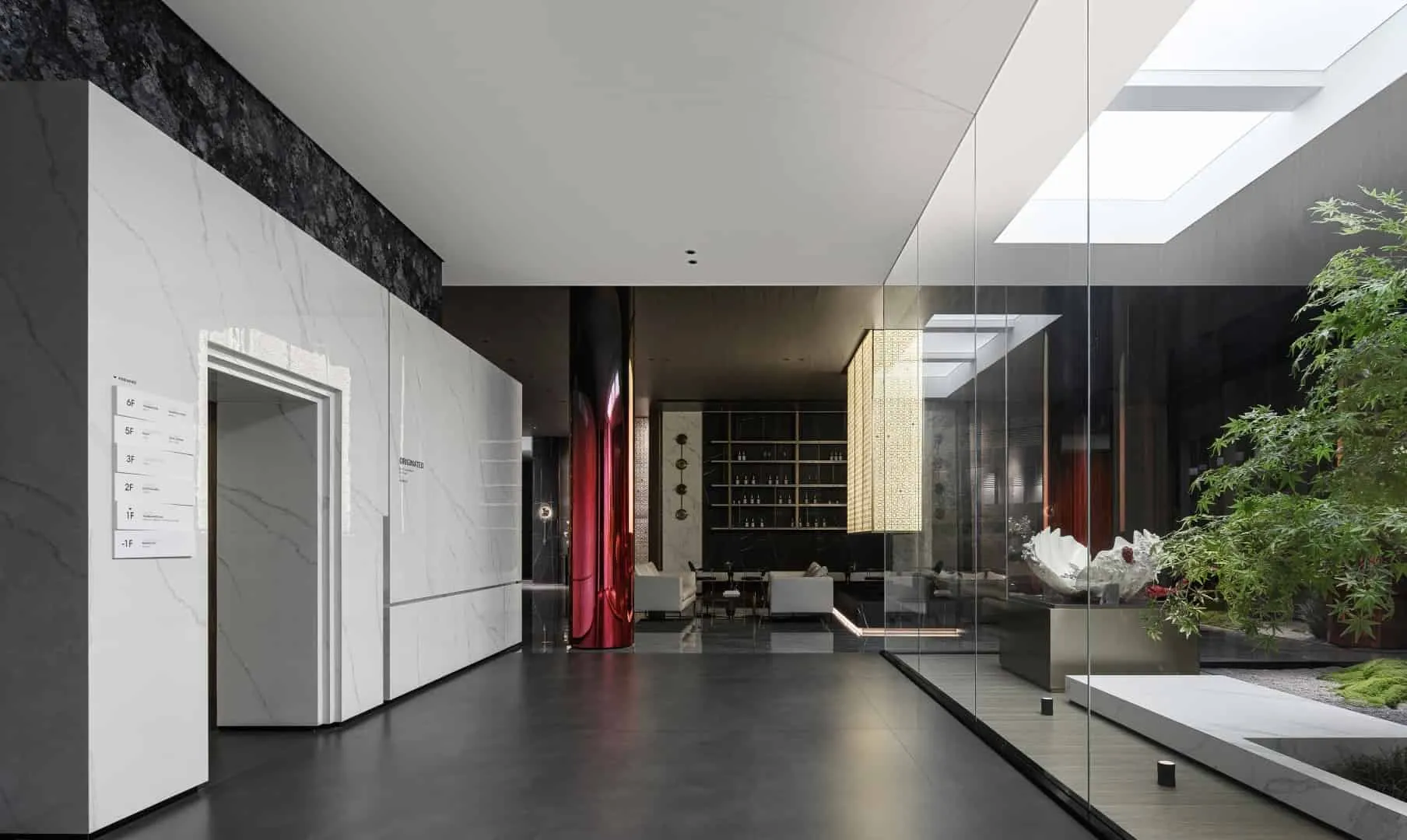 Topway Space Design打造的Golde陶瓷砖总部：优雅舞步的舞者