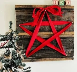 5. Estrella de madera