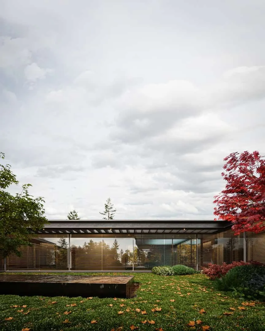 凯里莫夫建筑师的内省式住宅：莫斯科附近的私人隐居别墅