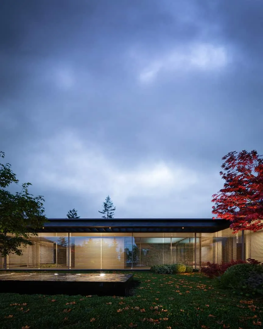 凯里莫夫建筑师的内省式住宅：莫斯科附近的私人隐居别墅