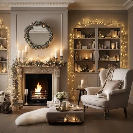 用壁炉为您的家增添节日魅力