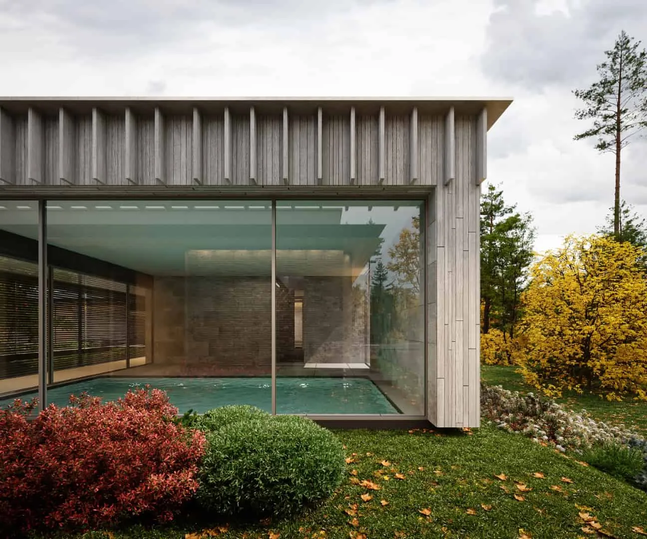凯里莫夫建筑师的内省式住宅：莫斯科附近的私人隐居别墅