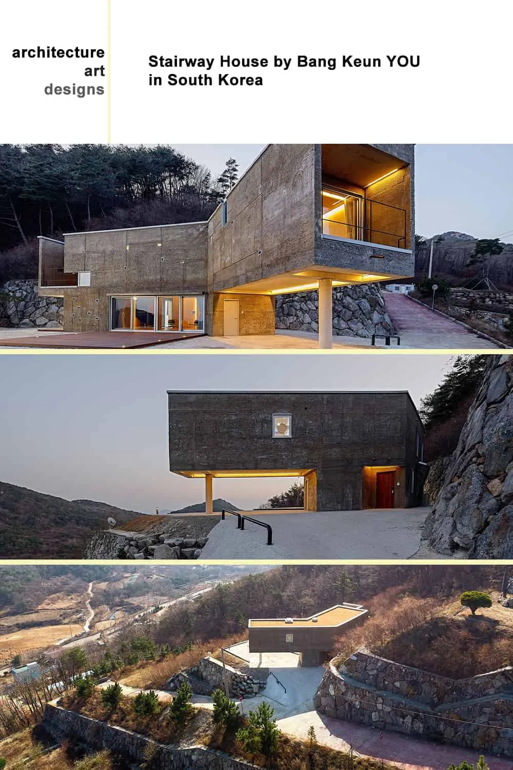Staircase House Bang Kyun Yu in South Korea Staircase House Bang Kyun Yu in South Korea