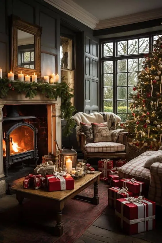 Return to the Past with Charming Christmas Decorations