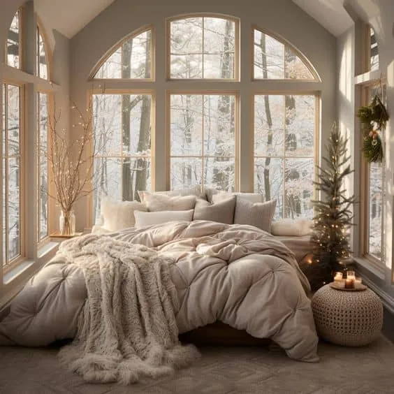 温馨卧室的装饰秘诀，同样时尚舒适