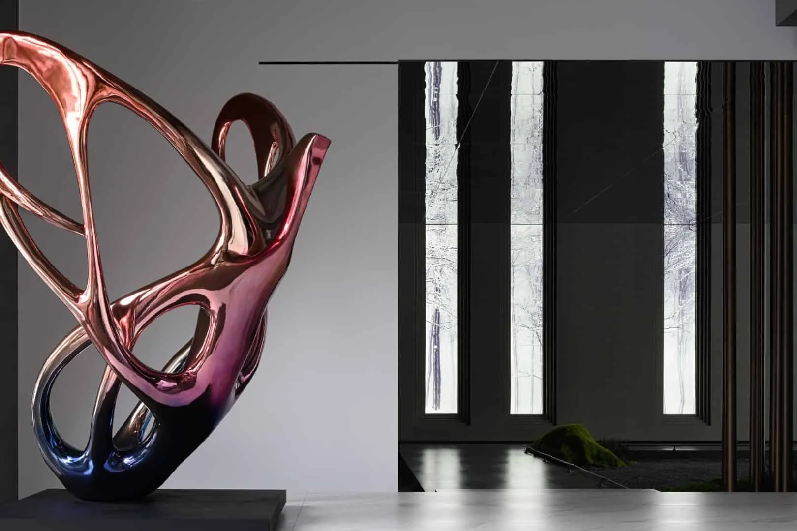 Topway Space Design打造的Golde陶瓷砖总部：优雅舞步的舞者