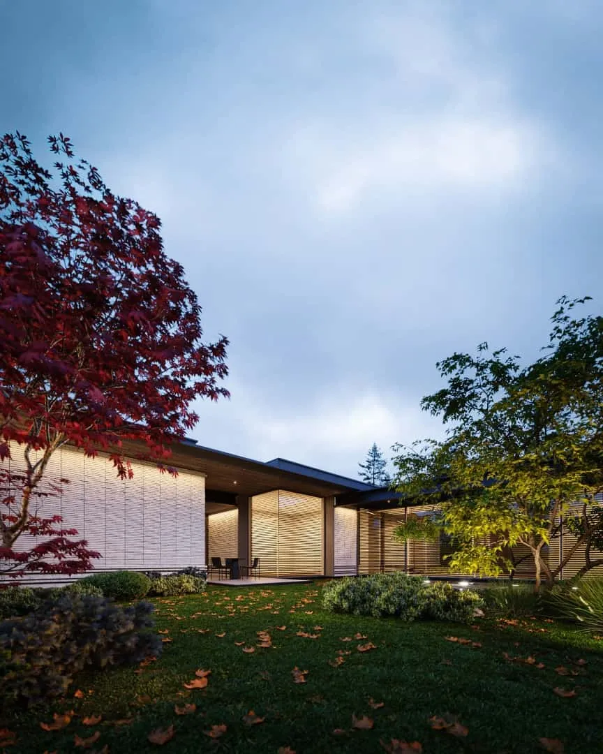 凯里莫夫建筑师的内省式住宅：莫斯科附近的私人隐居别墅