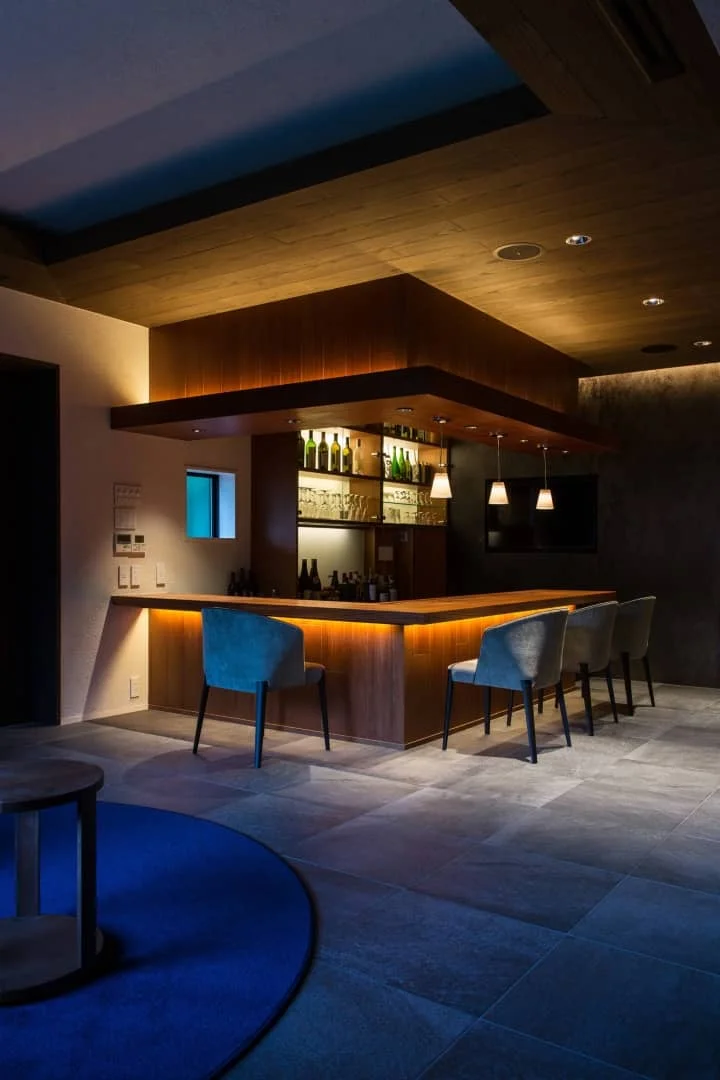 3. Bar en casa moderno, Kioto