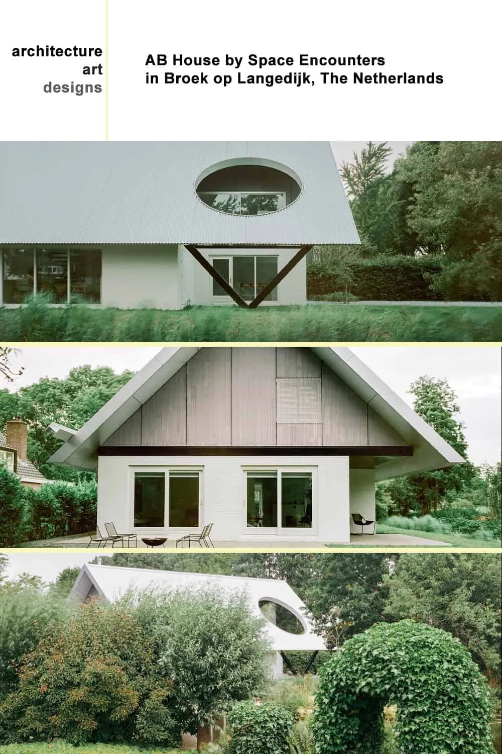 布鲁克-奥普-兰盖迪克的AB住宅，荷兰