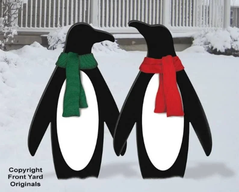 2. Pingüino festivo