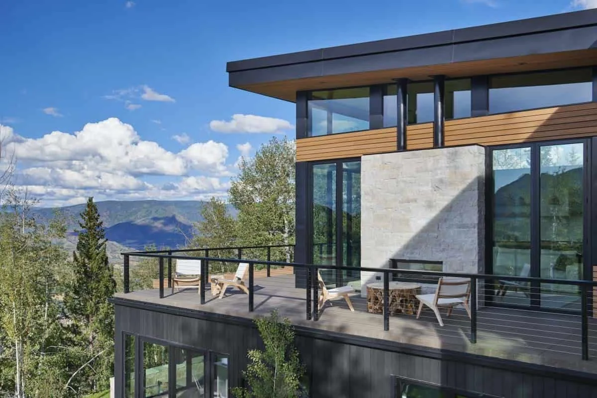 10. Balcón moderno, Denver