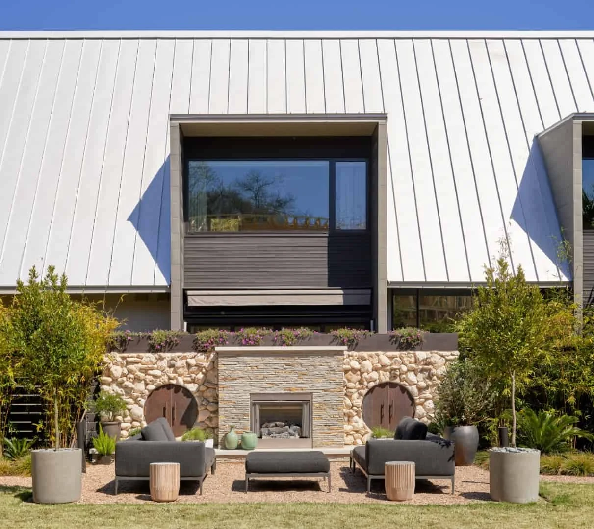 15. Terraza moderna, Austin