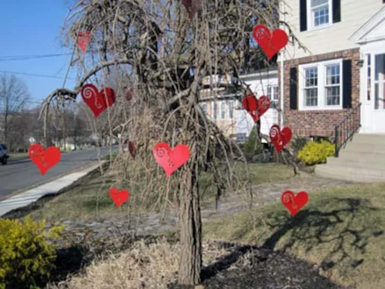 11. Decoraciones con corazones