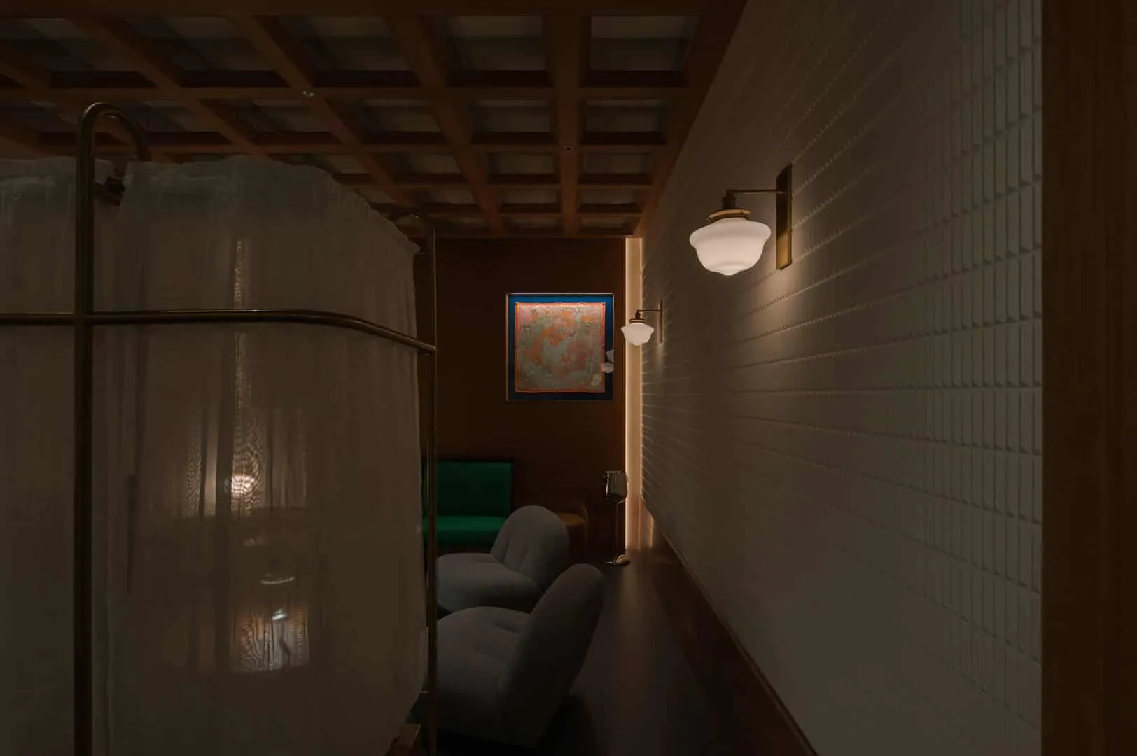 Cang 41 от JUMGO Creative: кофейня и бар в Чунли с тематикой горнолыжного спорта