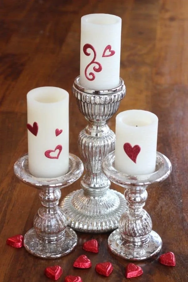 4. REUTILIZACIÓN DE VELAS PARA DÍA DE SAN VALENTÍN