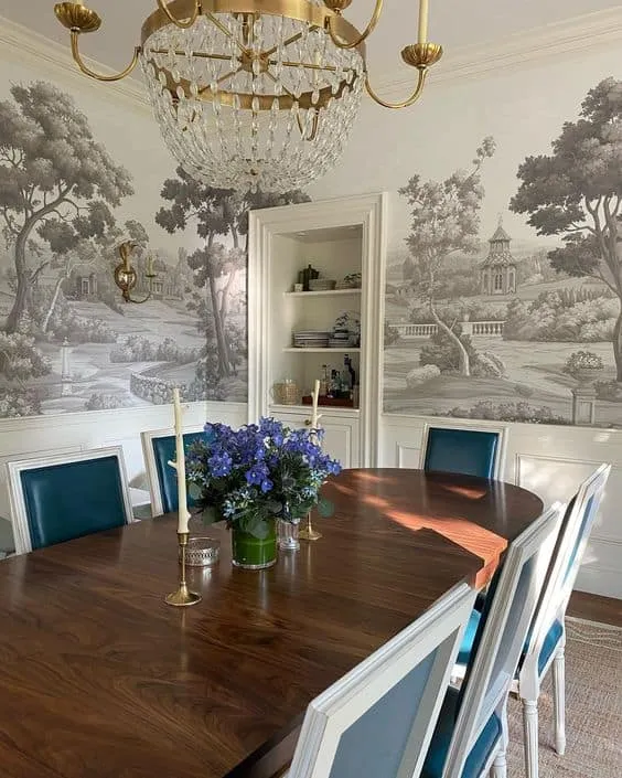 用奢华壁纸捕捉巴黎的精髓