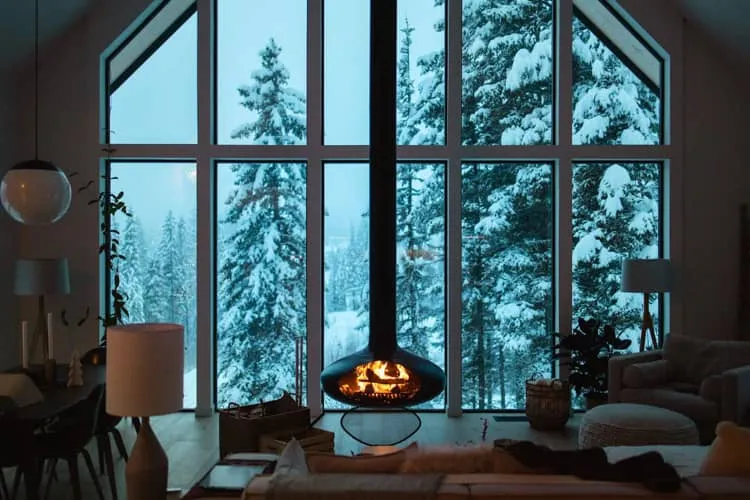 Scandinavian Elegance Meets Mountain Magic in a Magical Ski Chalet