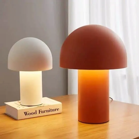 Mushroom Lamp Brings Classical Elegance to the Home