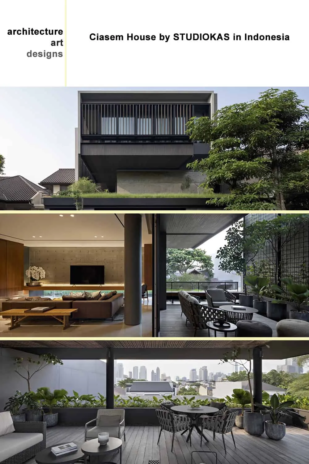 印尼STUDIOKAS设计的Ciasem住宅 印尼STUDIOKAS设计的Ciasem住宅