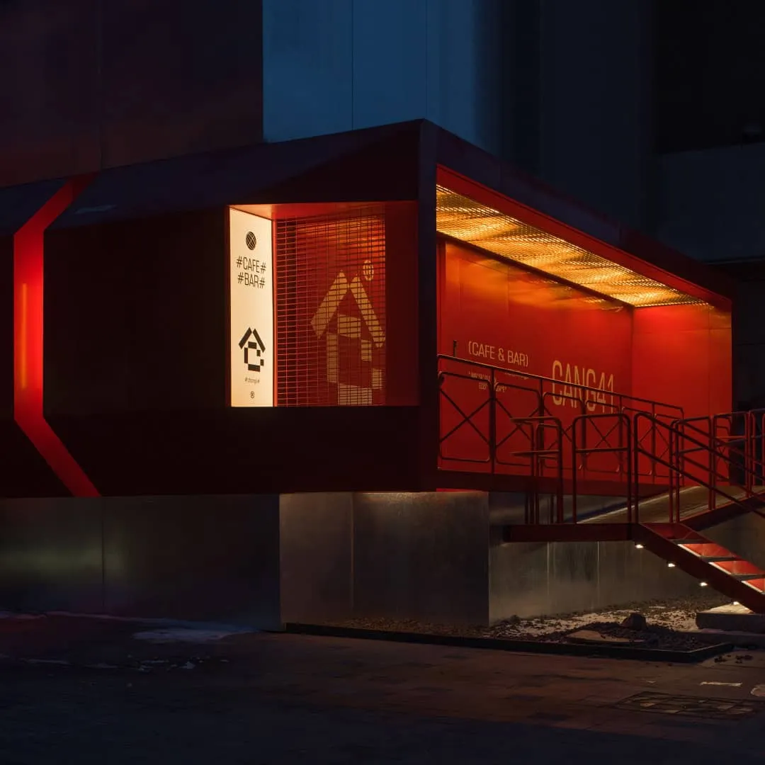 Cang 41 от JUMGO Creative: кофейня и бар в Чунли с тематикой горнолыжного спорта