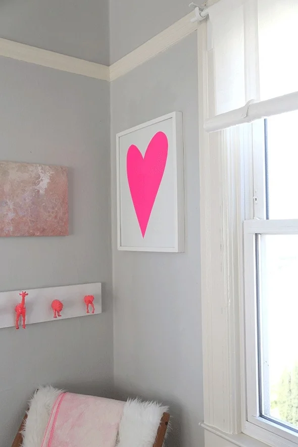 12. Pintura de corazón DIY