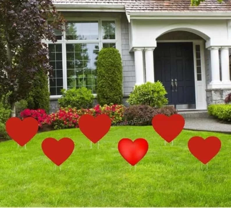 2. Decoraciones con corazones para el Día de San Valentín