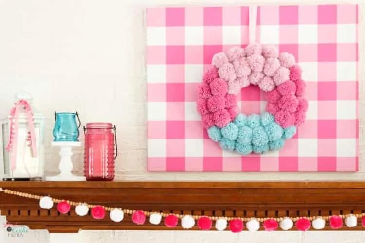 Corona con globos inflables